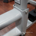 Dual function pin loaded lat pulldown row machine